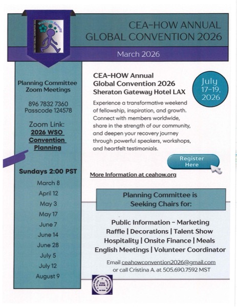 2026 Global Convention flyer